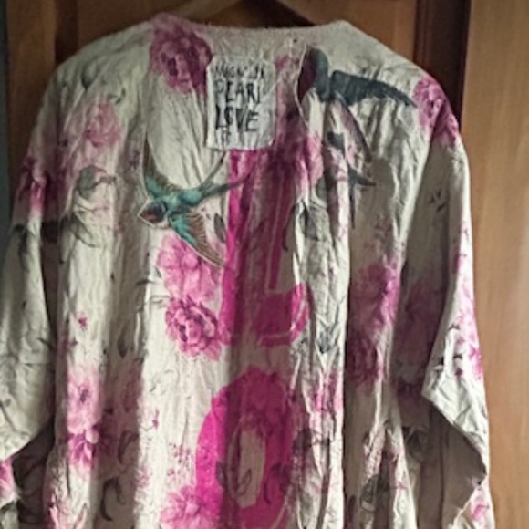 NWT - Magnolia Pearl Floral Etiene Kimono in Phlox Moon - JACKET 901 - Picture 4 of 9